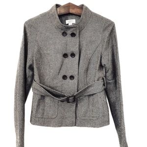 ANN TAYLOR THE LOFT new tweed blazer